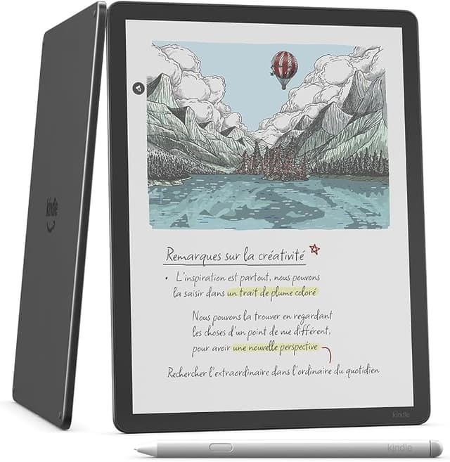 Amazon Kindle Scribe (2026 / 3e génération avec éclairage) — photo officielle