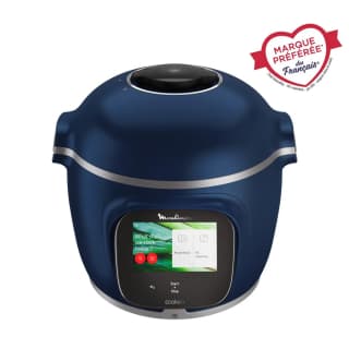 Moulinex Cookeo Touch Pro (balance intégrée, connecté, bleu) — photo officielle