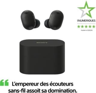 Sony WF-1000XM6 Noir — photo officielle du modèle