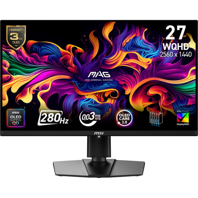 MSI MAG 271QP QD-OLED X28 — photo officielle