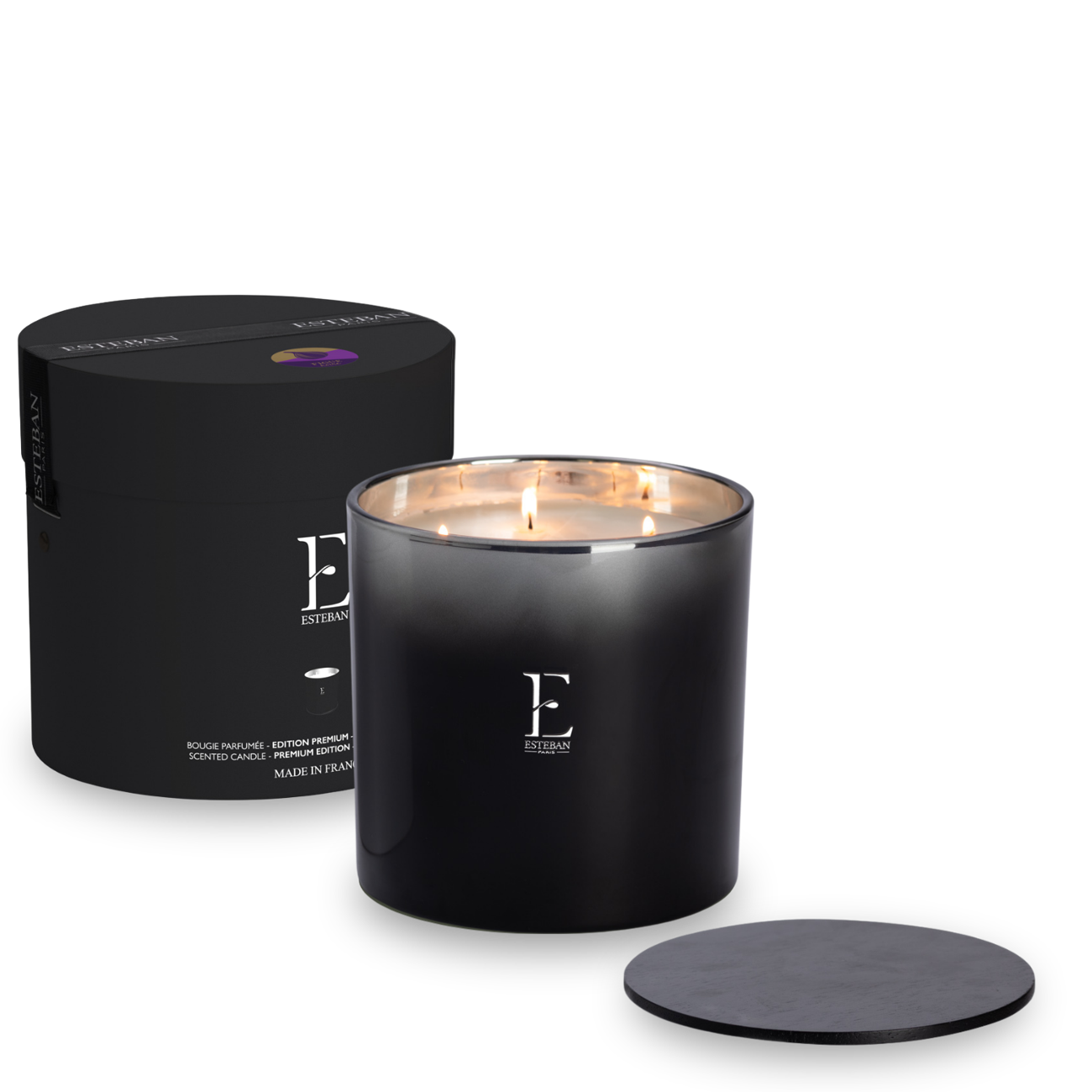 Esteban Bougie Figue noire