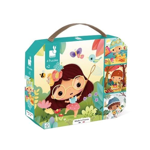 Janod 4 Puzzles évolutifs 4 saisons