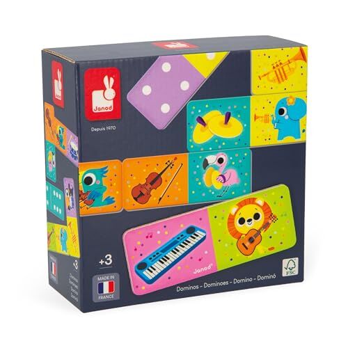 Janod Dominos Instruments de musique