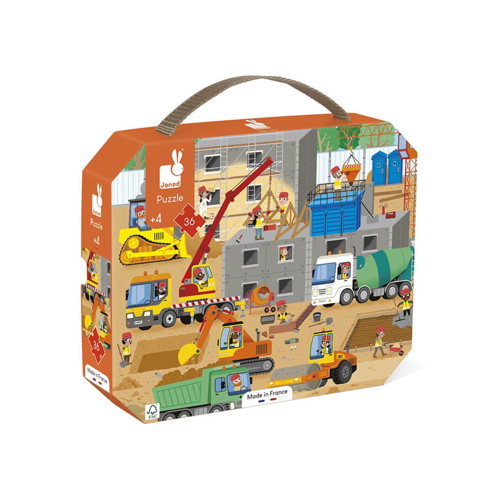 Janod Puzzle Chantier 36 pièces