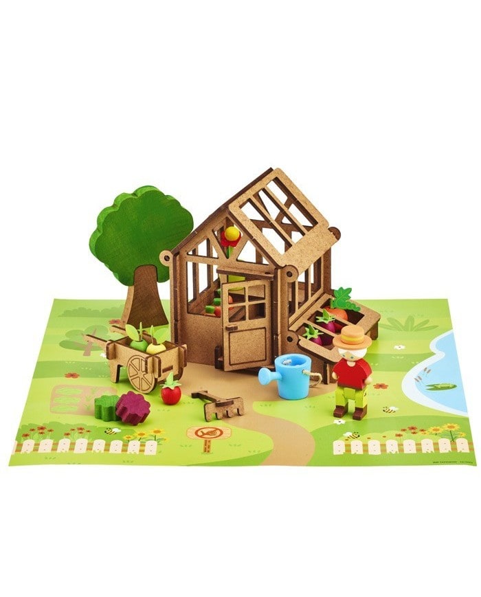 Jeujura Serre du Jardinier 40 pièces