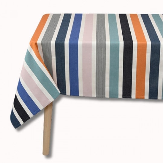 Artiga Nappe en coton - GARLIN BLEU BIC – 160x160