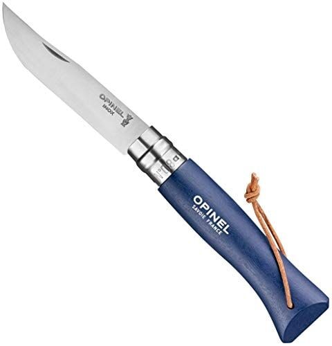 Opinel N°08 Colorama bleu foncé