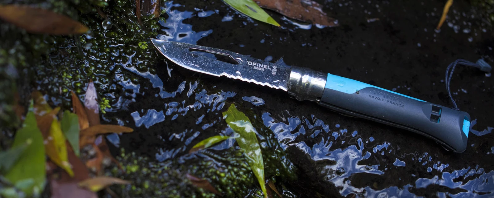 Opinel N°08 Colorama noir