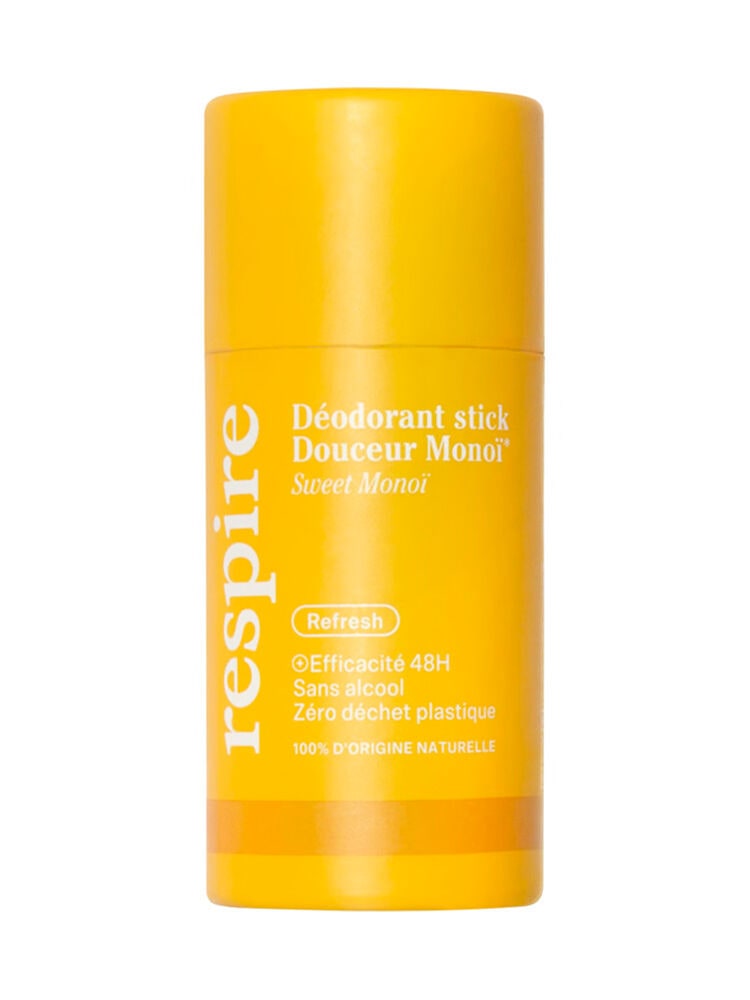Respire Déodorant stick Douceur Monoï carton bio