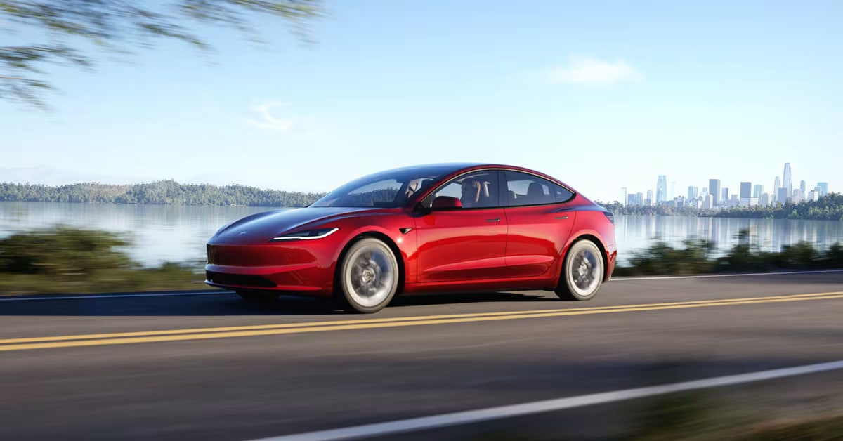 Tesla Model 3 — voiture électrique